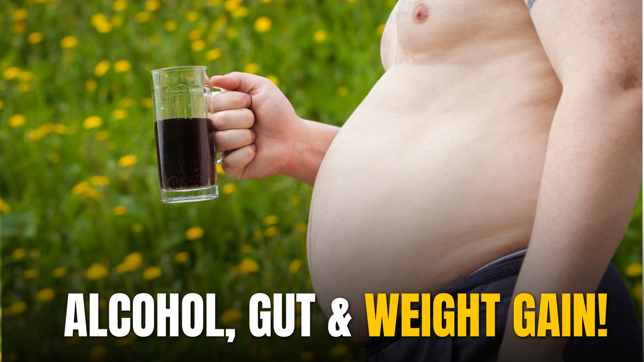 How Much Does Alcohol Damage the Gut and Trigger Weight Gain After Age 50