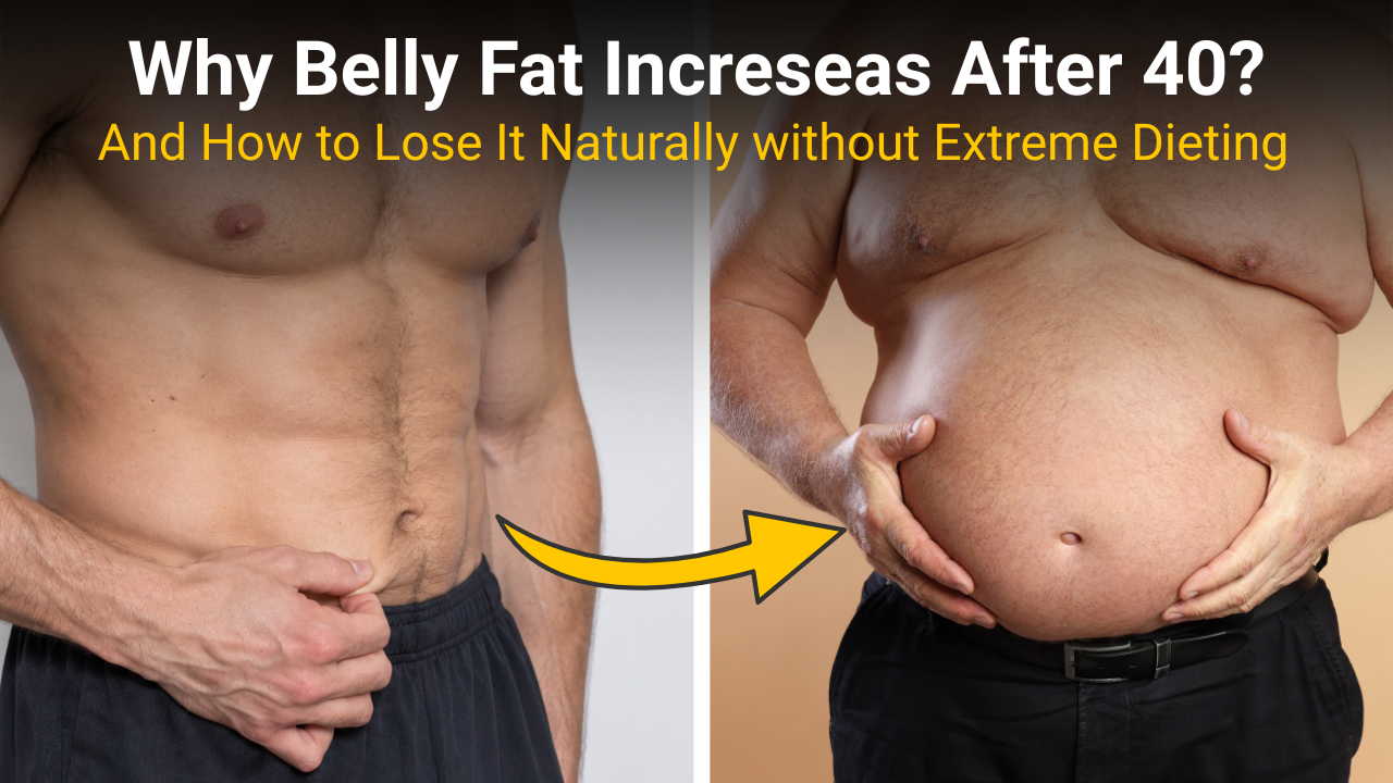 Why Belly Fat Increases After 40