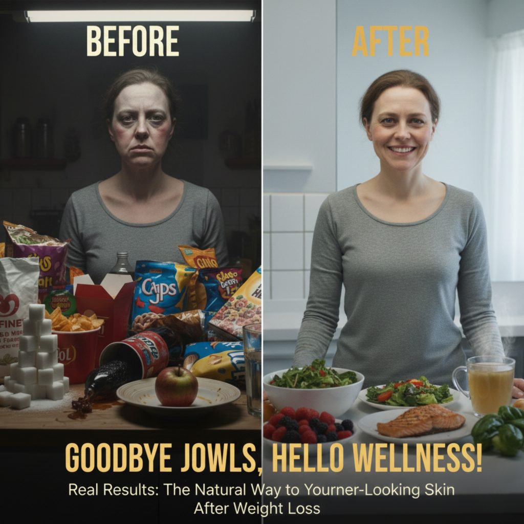 Jowls Before and After Weight Loss