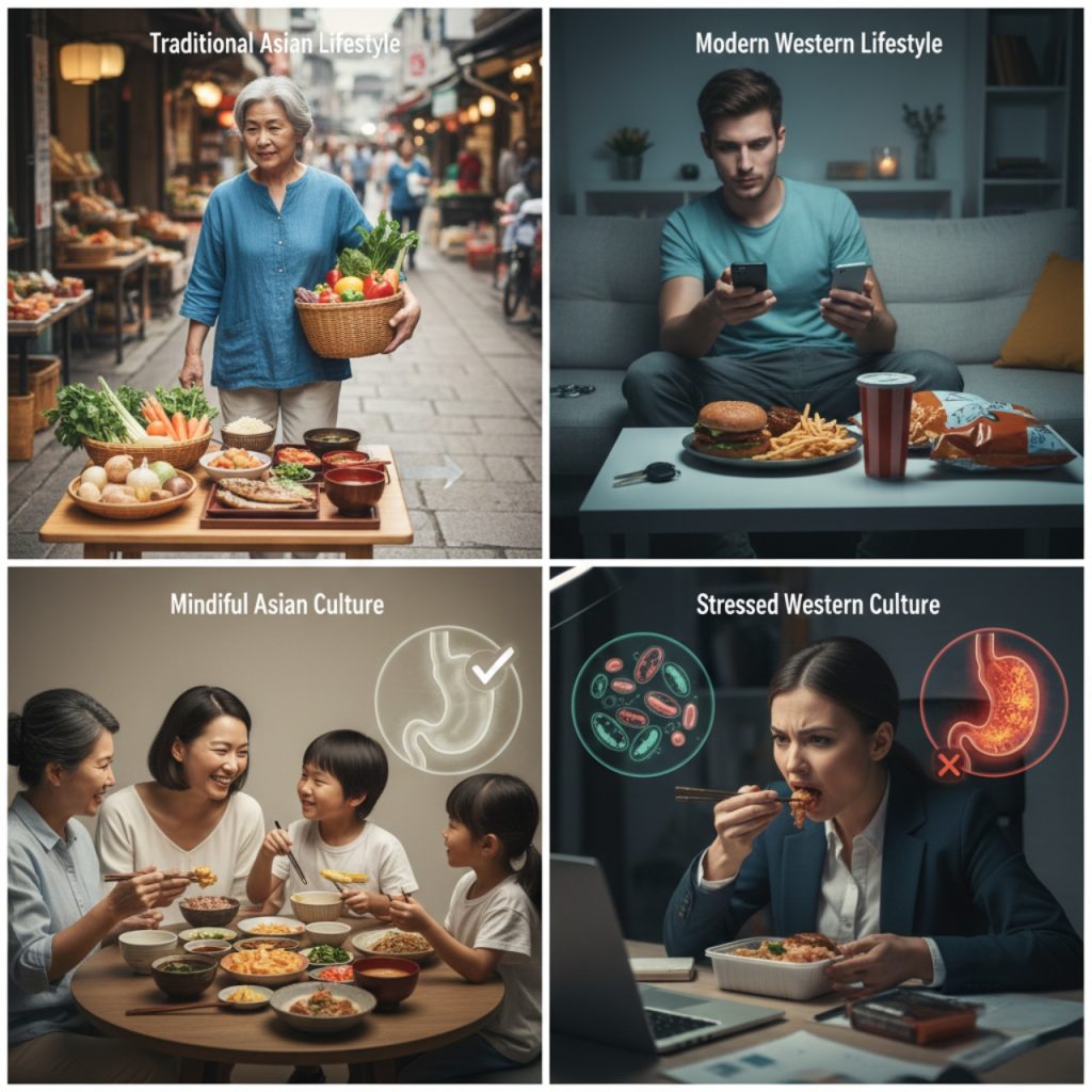 Why Are Many Asian Populations Slimmer