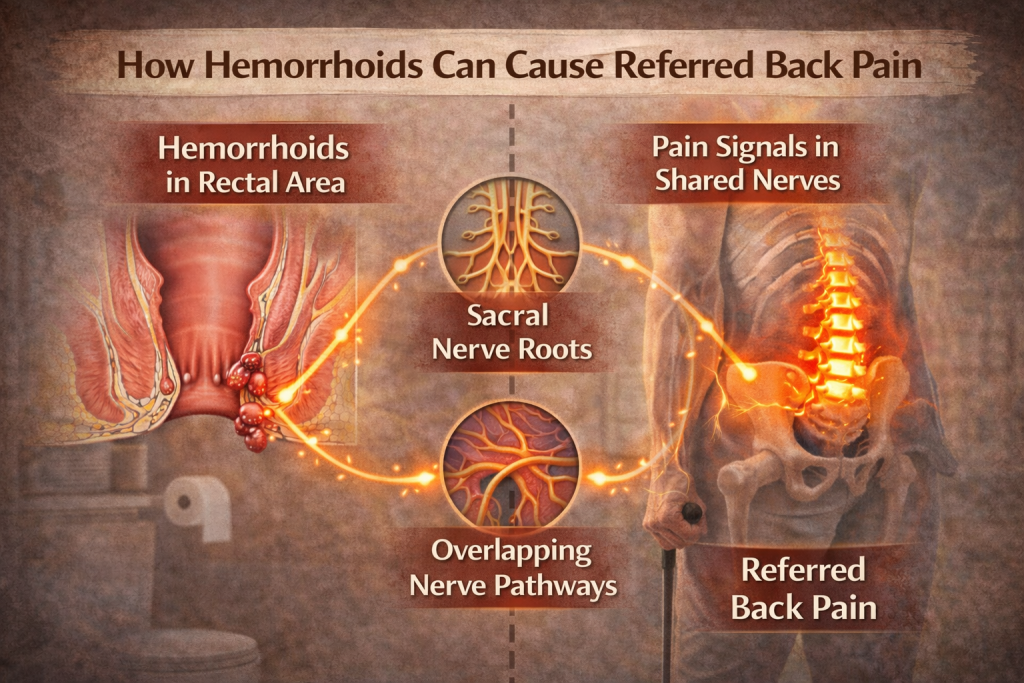 How Hemorrhoids May Indirectly Contribute to Back Pain