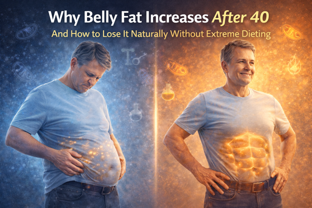 Why Belly Fat Increases After 40